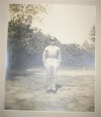 (WORLD WAR TWO.) Family papers of paratrooper Lt. Frederick G. Humphrey, who died in combat in the Netherlands.